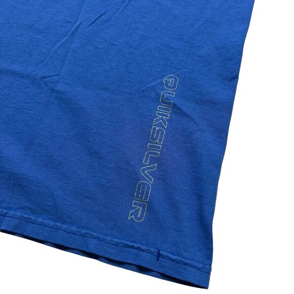 Vintage Quiksilver T-Shirt Men’s XL Blue Surf Skate Y2K Logo Tee Made in Mexico - Picture 9 of 11
